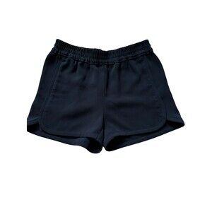 JCrew Size 4 Navy Elastic Crepe Dress Shorts Classic Contemporary Coquettegirl